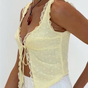 MERELLE TOP - LEMON